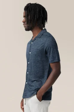 Flash Sale Good Man Brand Short Sleeve Camp Shirt | Linen