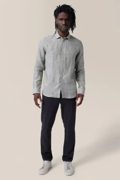 Flash Sale Good Man Brand Sleek Shirt | Linen Chambray