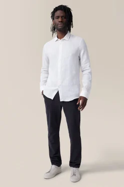 Flash Sale Good Man Brand Sleek Shirt | Linen Chambray