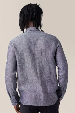 Flash Sale Good Man Brand Sleek Shirt | Linen Chambray