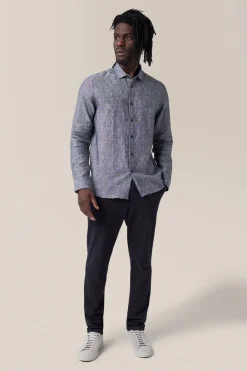 Flash Sale Good Man Brand Sleek Shirt | Linen Chambray