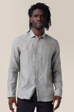 Flash Sale Good Man Brand Sleek Shirt | Linen Chambray