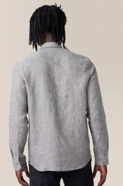 Flash Sale Good Man Brand Sleek Shirt | Linen Chambray