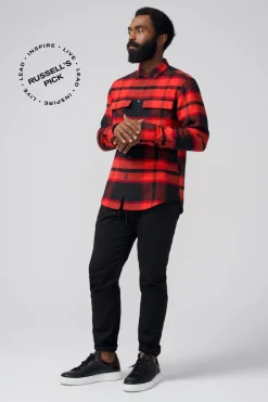 Cheap Good Man Brand Stadium Shirt Jacket | Brushed Flannel