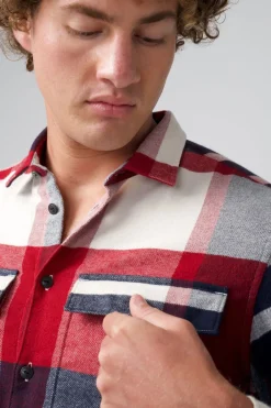 Cheap Good Man Brand Stadium Shirt Jacket | Brushed Flannel