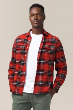 Cheap Good Man Brand Stadium Shirt Jacket | Brushed Flannel