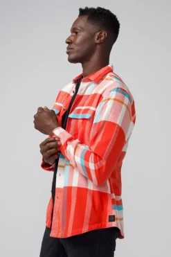 Cheap Good Man Brand Stadium Shirt Jacket | Brushed Flannel