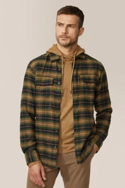 Clearance Good Man Brand Stadium Shirt Jacket | Responsible Cotton Flannel