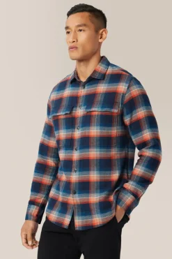 Store Good Man Brand Stadium Shirt Jacket | Responsible Cotton Flannel