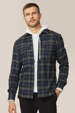 Clearance Good Man Brand Stadium Shirt Jacket | Responsible Cotton Flannel
