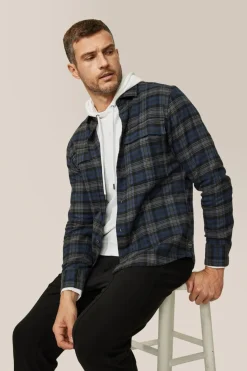 Clearance Good Man Brand Stadium Shirt Jacket | Responsible Cotton Flannel