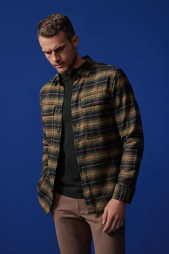 Clearance Good Man Brand Stadium Shirt Jacket | Responsible Cotton Flannel