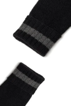 Sale Good Man Brand Striped Gloves | Recycled Cashmere Grey Heather