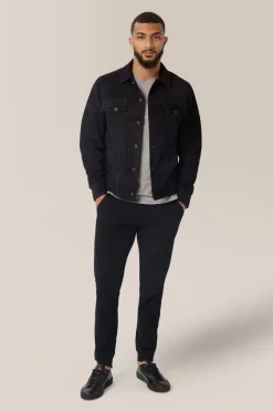 Sale Good Man Brand Suede Jean Jacket | Lamb Suede