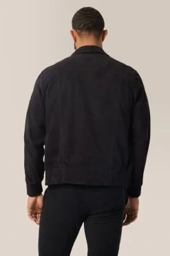 Sale Good Man Brand Suede Jean Jacket | Lamb Suede