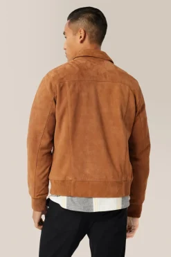 Sale Good Man Brand Suede Jean Jacket | Lamb Suede