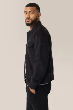 Sale Good Man Brand Suede Jean Jacket | Lamb Suede