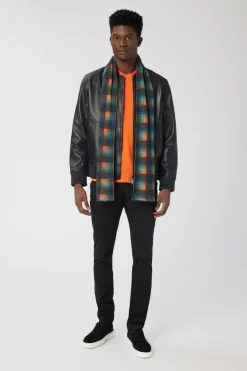 Fashion Good Man Brand Tartan Plaid Scarf | Recycled Cashmere