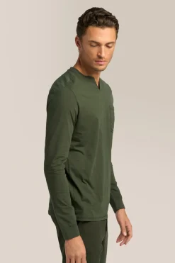 Flash Sale Good Man Brand Victory V-Notch Long Sleeve Tee | Cotton