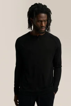 Cheap Good Man Brand V-Notch Crew Sweater | Merino Wool