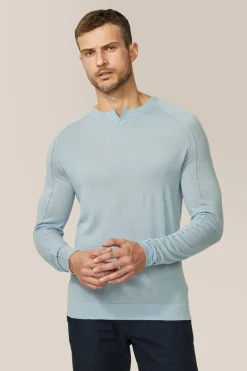 Cheap Good Man Brand V-Notch Crew Sweater | Merino Wool