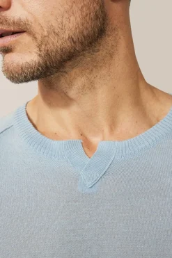 Cheap Good Man Brand V-Notch Crew Sweater | Merino Wool