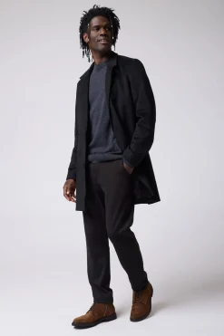 Hot Good Man Brand Wool Overcoat | Melton