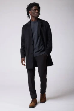 Hot Good Man Brand Wool Overcoat | Melton