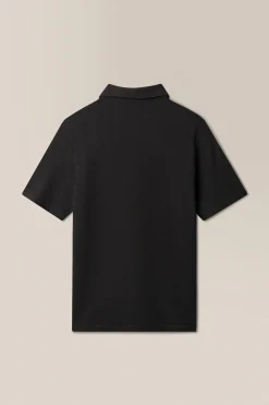 Best Sale Good Man Brand Zip Polo | Natural Marl